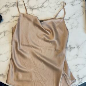 Papermoon Rose Gold Cami Top, Size S